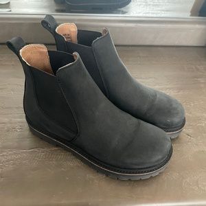 Birkenstock stalon nubuck leather boots
